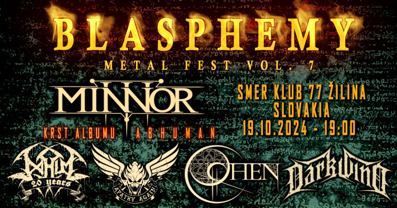 BLASPHEMY METAL FEST vol.7 