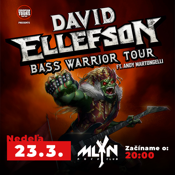 David ELLEFSON: Bass Warrior tour