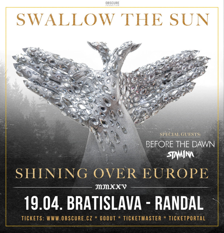 SWALLOW THE SUN: Shining over Bratislava