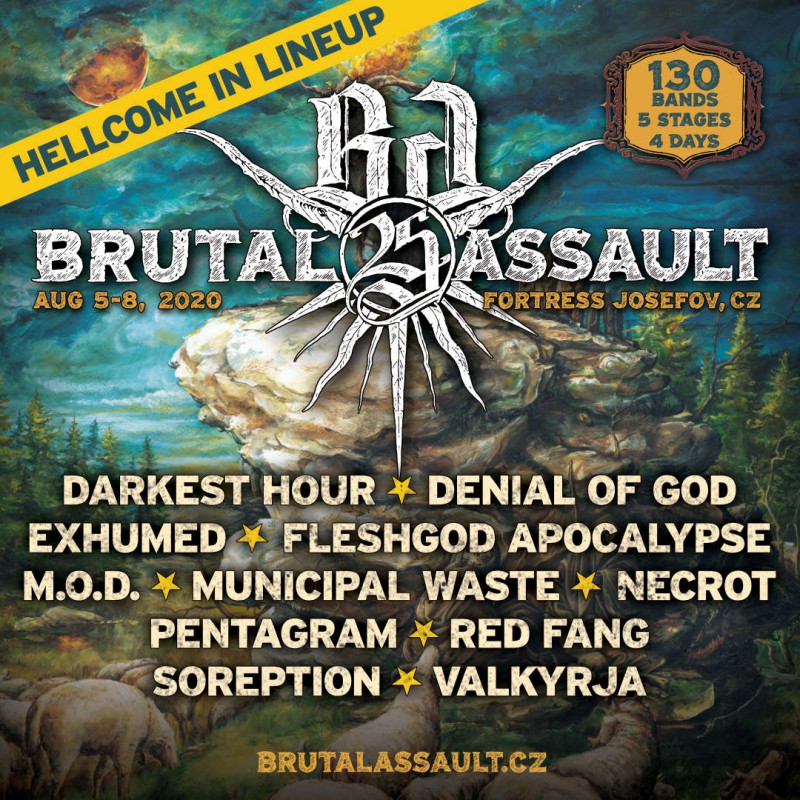 Brutal Assault 25 - druhá polovina sestavy čeká