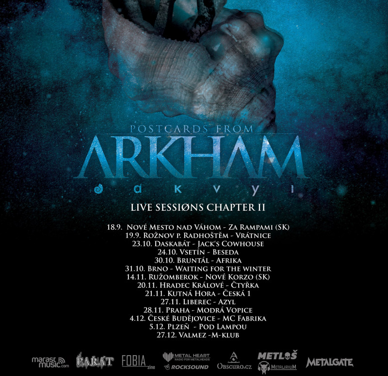 POSTCARDS FROM ARKHAM konečně na II. části tour