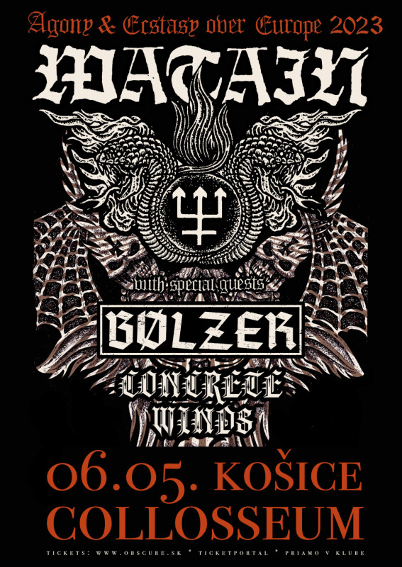 Blackmetalovú omšu v Košiciach odslúžili černokňažníci WATAIN