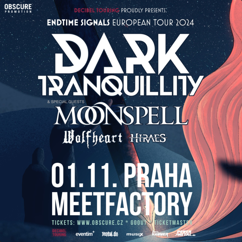 DARK TRANQUILLITY vypredali Prahu