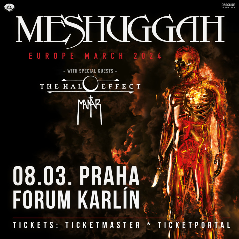 MESHUGGAH predviedli v Prahe šialenú show