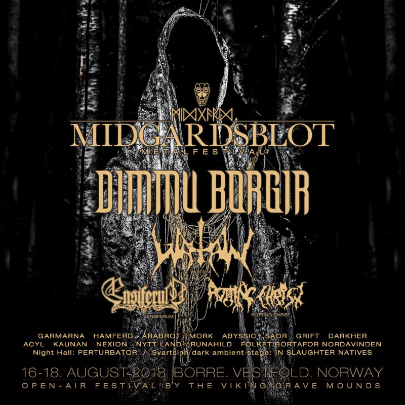 Midgardsblot 2018: 3 dni Vikingov a black metalu