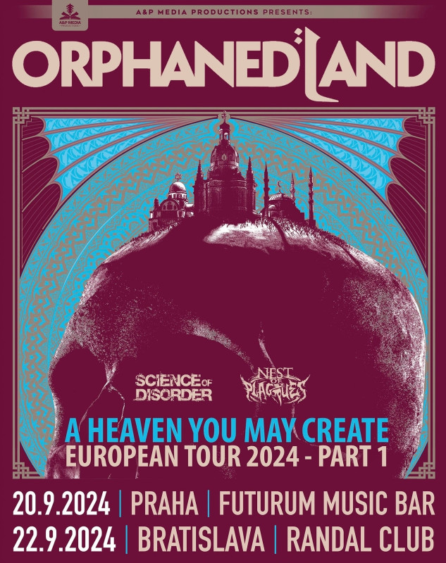 ORPHANED LAND sa vrátili do Prahy a Bratislavy