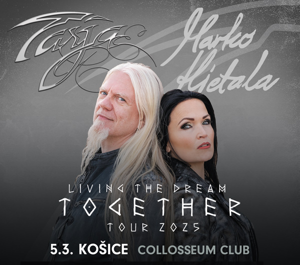 Tarja Turunen a Marko Hietala žili svoj sen v Košiciach