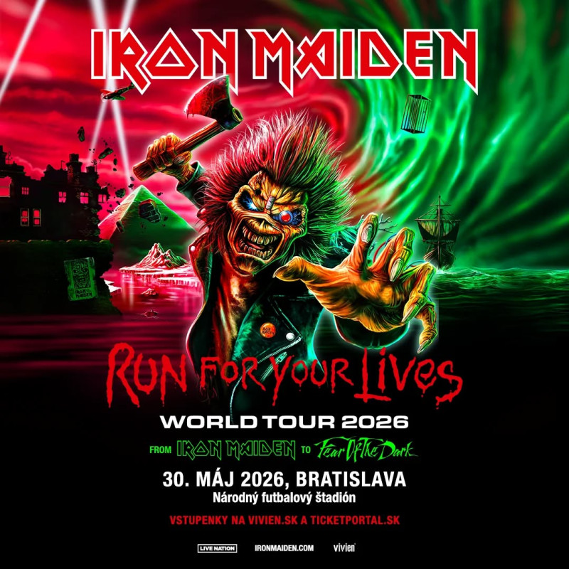 IRON MAIDEN opäť v Bratislave