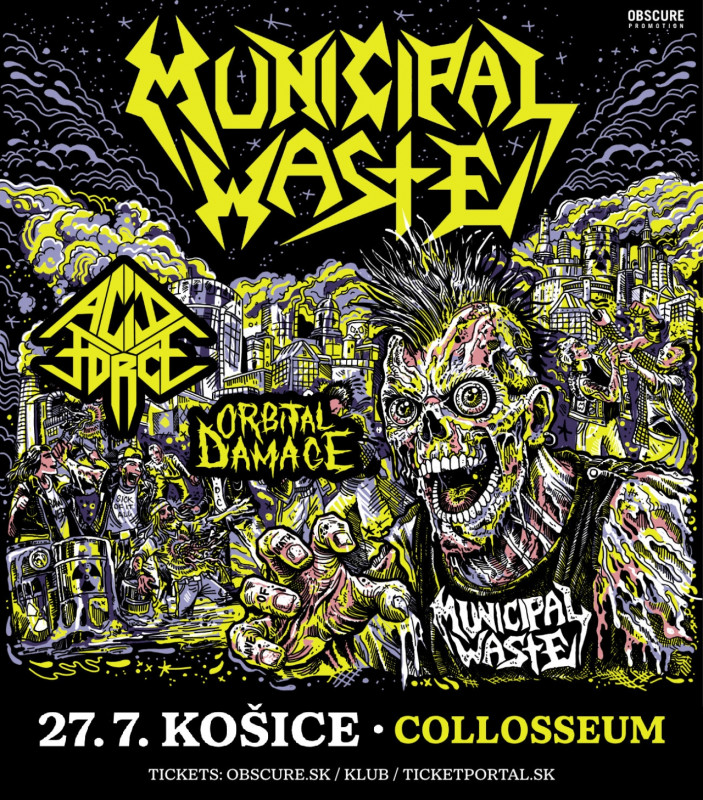 Thrasheri MUNICIPAL WASTE v Košiciach