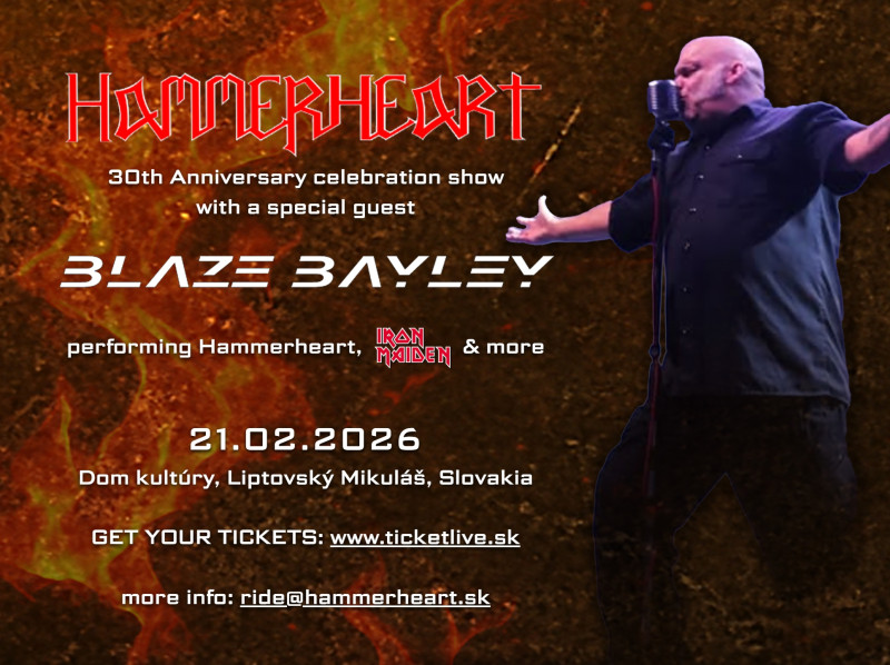 Bývalý frontman IRON MAIDEN ovládol Liptov