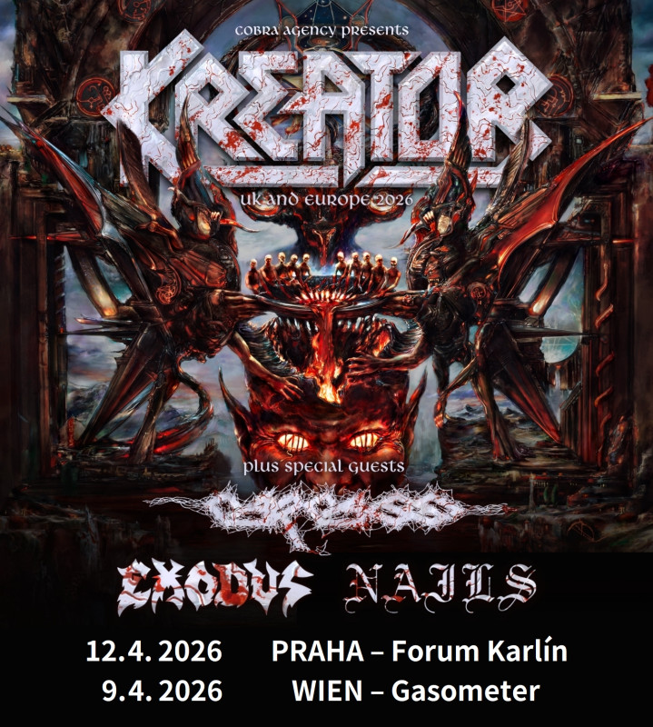 KREATOR s novým albumom vypredal Prahu